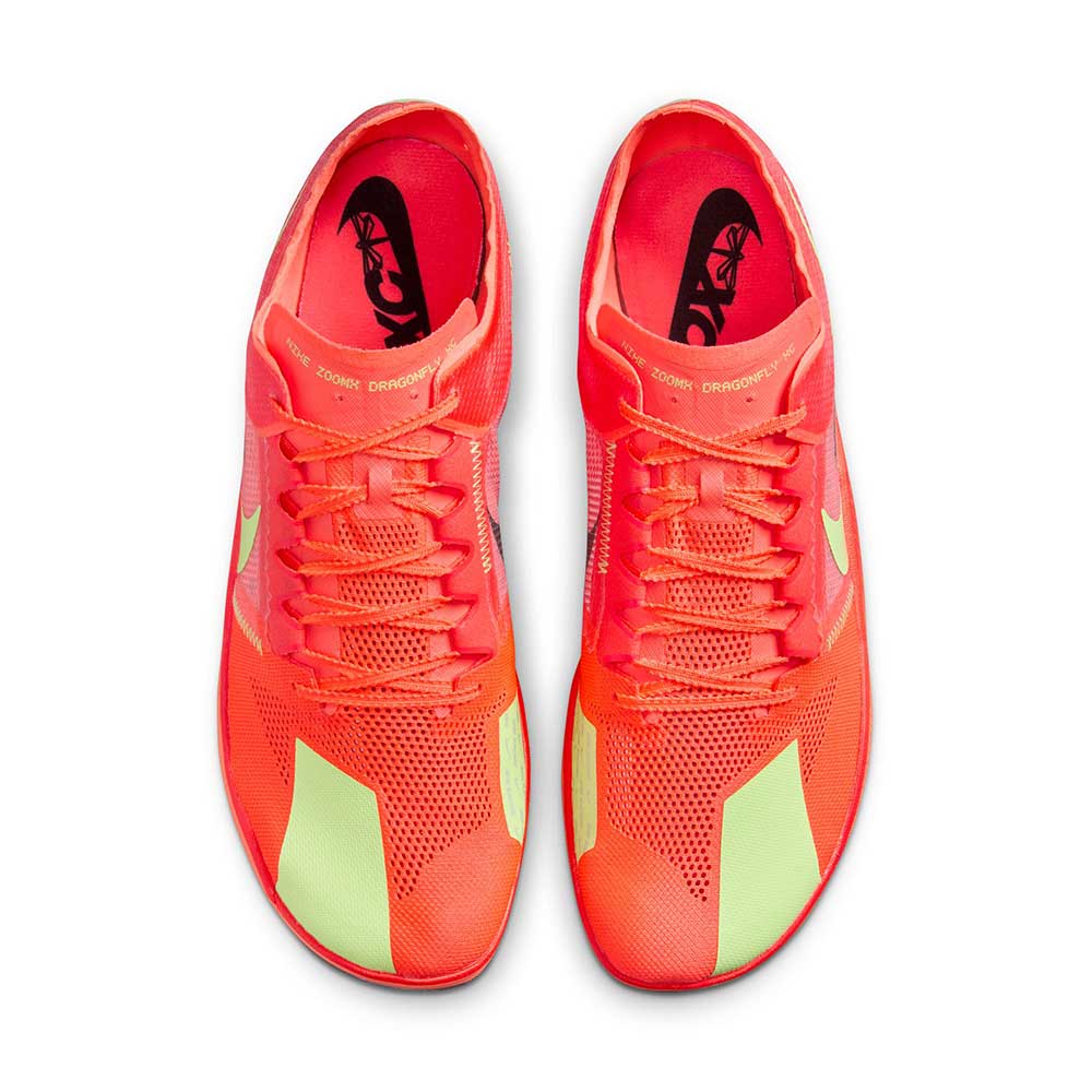 Nike ZoomX Dragonfly XC Cross Country Spike - Hyper Orange/Lime Blast/Bright Crimson -  Regular (D)