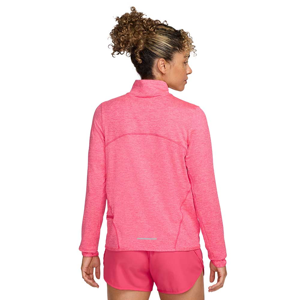 Women's Nike Swift Element Dri-FIT Half Zip Top - Aster Pink