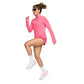 Women's Nike Swift Element Dri-FIT Half Zip Top - Aster Pink