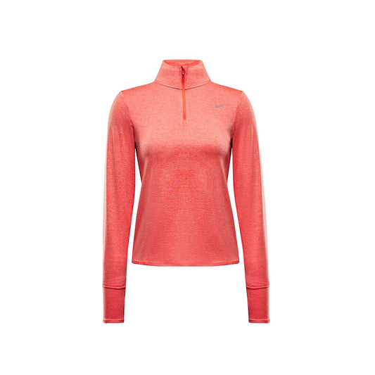 Women's Nike Swift Element Dri-FIT Half Zip Top - Wild Mango