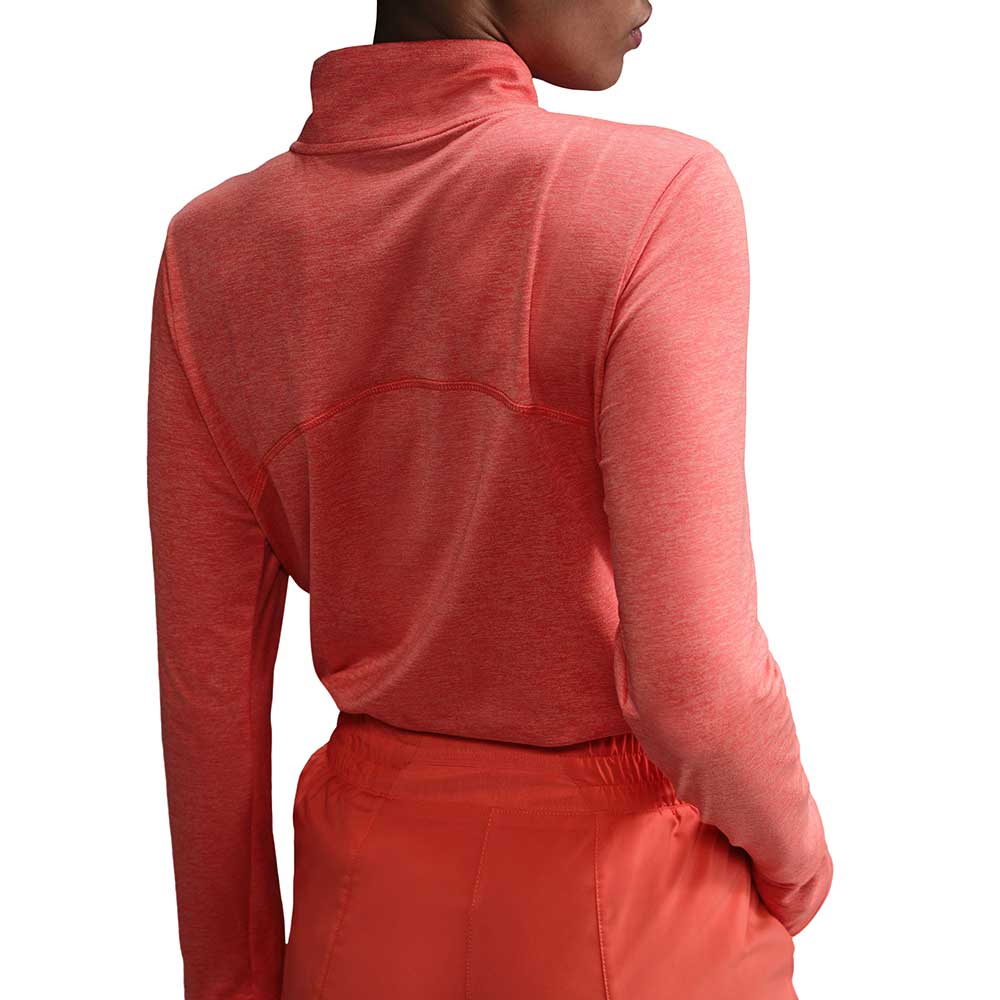 Women's Nike Swift Element Dri-FIT Half Zip Top - Wild Mango