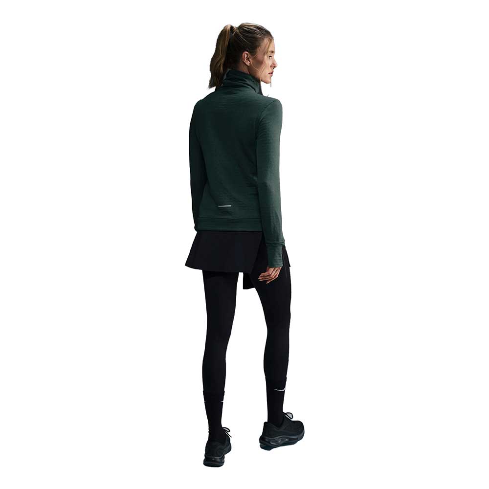 Women's Nike Therma-FIT Swift Element Turtleneck - Vintage Green