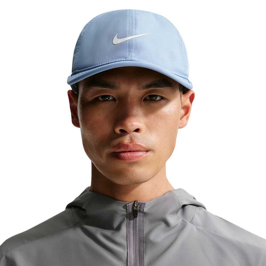 Nike Dri-FIT AeroBill Featherlight Club Cap - Work Blue/White