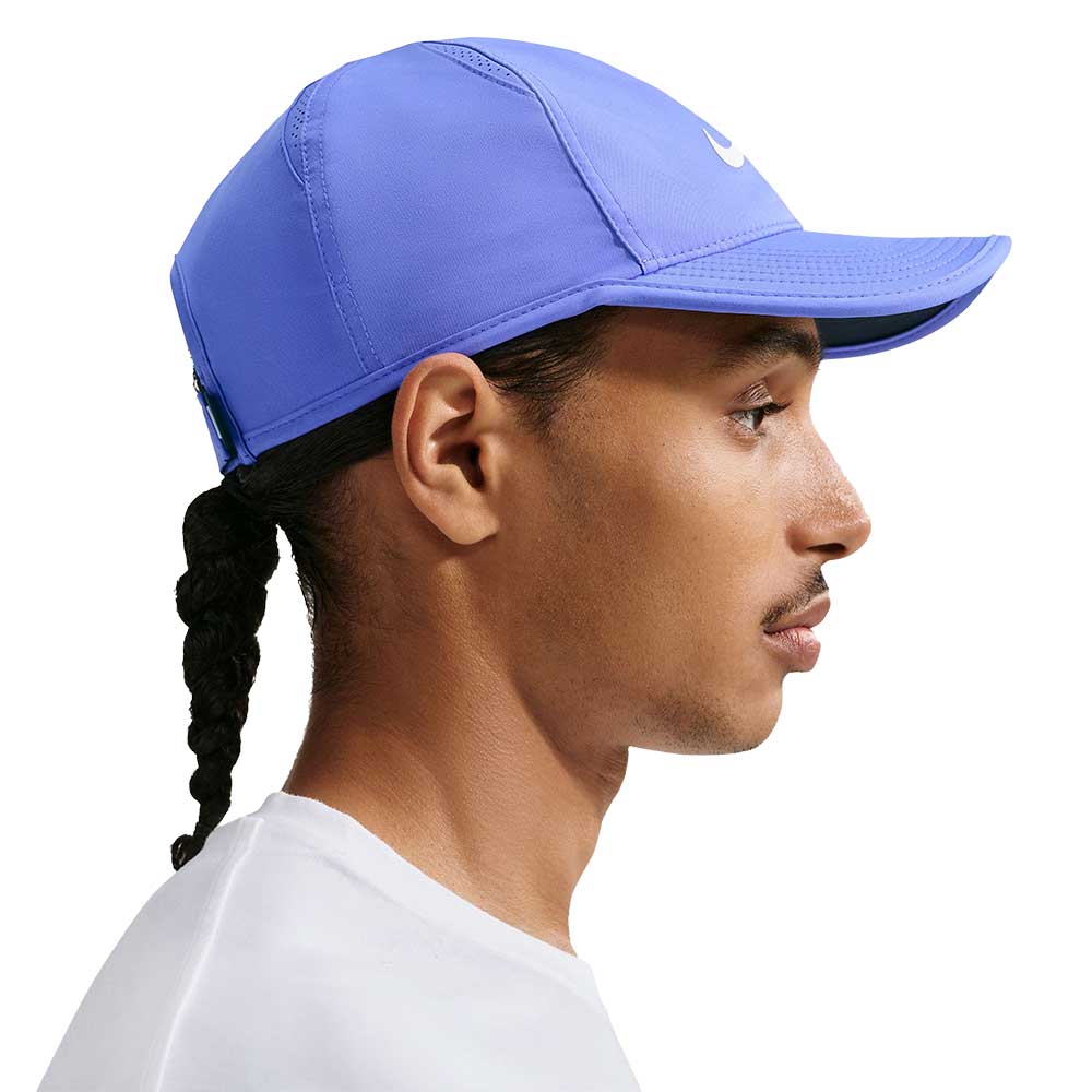 Nike Dri-FIT AeroBill Featherlight Club Cap - Sapphire/White