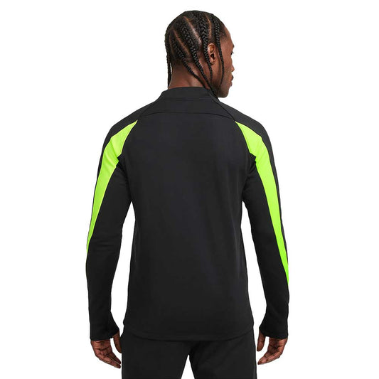 Men's Academy Winter Drill Top - Black/Volt