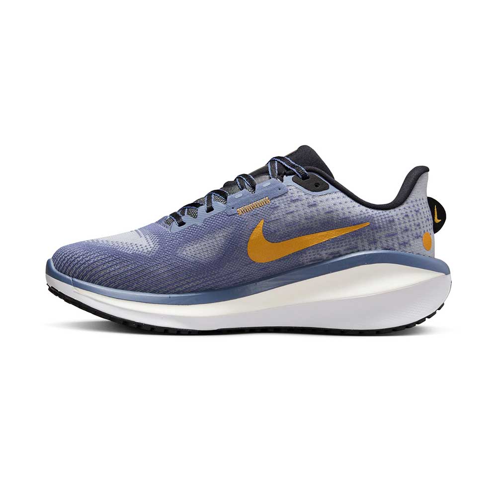 Women's Nike Vomero 17 Running Shoe - Diffused Blue/Metallic Gold/Ashen Slate - Regular (B)