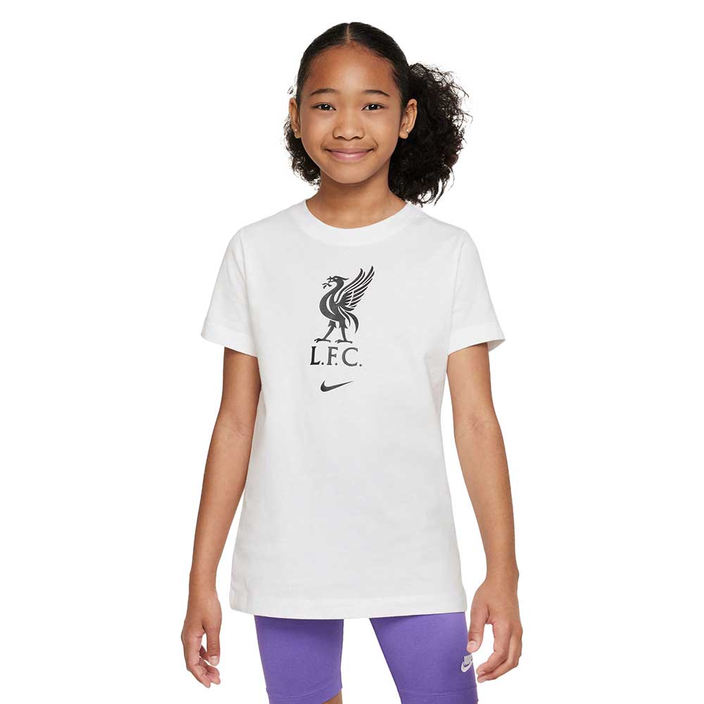 Youth LFC Crest Tee - White