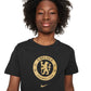 Youth Chelsea FC Crest Tee- Pitch Blue