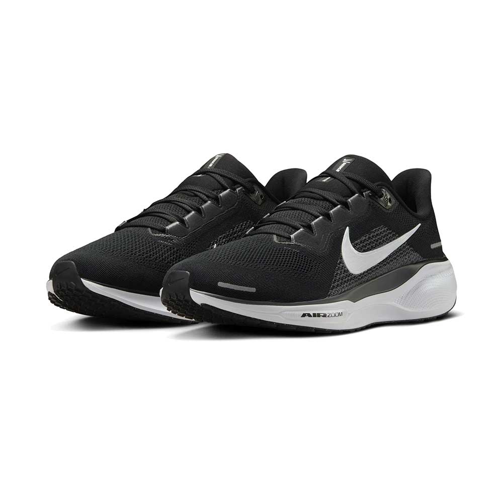 Men's Pegasus 41 Running Shoe - Black/White/Anthracite - Regular (D)