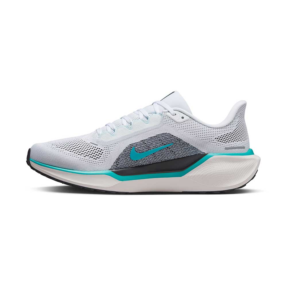 Men's Nike Pegasus 41 Running Shoe - White/Dusty Cactus/Black - Regular (D)