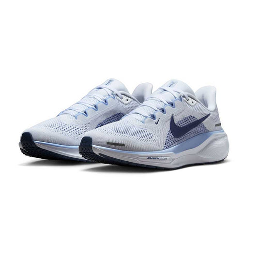 Women's Pegasus 41 Running Shoe - White/Diffused Blue/Aluminum - Regular (B)