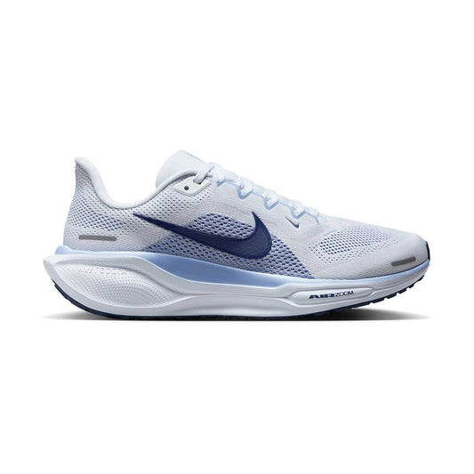 Women's Pegasus 41 Running Shoe - White/Diffused Blue/Aluminum - Regular (B)
