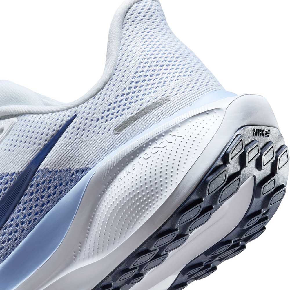 Women's Pegasus 41 Running Shoe - White/Diffused Blue/Aluminum - Regular (B)