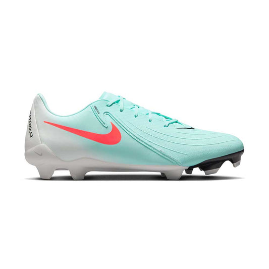 All Gender Phantom GX II Academy FG/MG Soccer Shoe - Mint/Atomic Red/Off Noir - Regular (D)