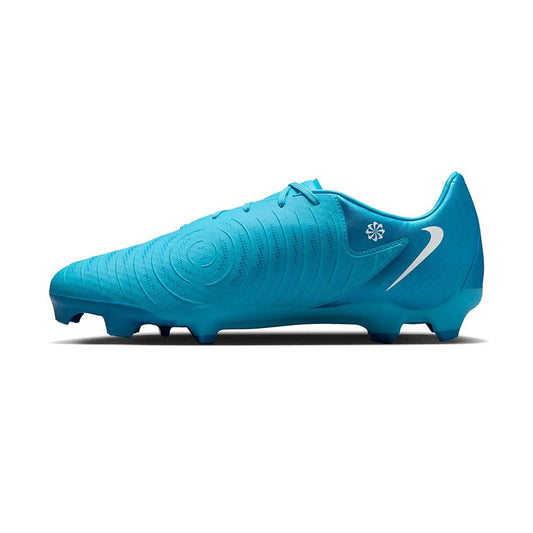 Nike Phantom GX 2 Academy MG Low-Top Soccer Cleats - Blue Fury/White - Regular (D)
