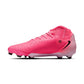 All Gender Nike Phantom Luna 2 Academy MG High-Top Soccer Cleats  - Sunset Pulse/Black - Regular (D)