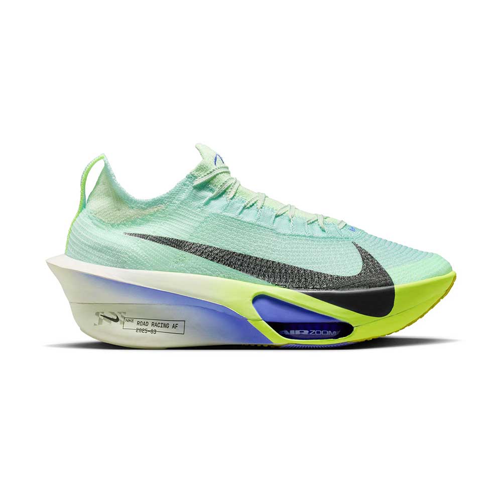 Men's Nike Alphafly 3 Running Shoe - Barely Green/Black Spruce/Volt Tint - Regular (D)