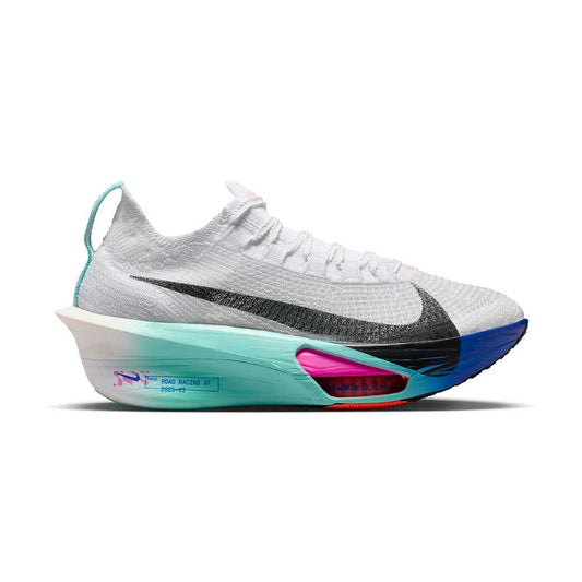 Women's Nike Alphafly 3 Running Shoe - White/Black/Hyper Turquoise/Concord - Regular (B)