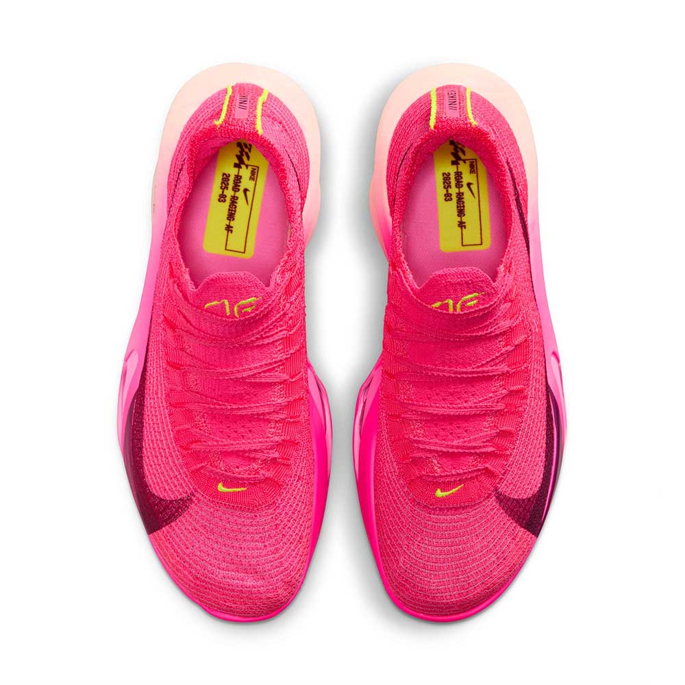 Women's Nike Alphafly 3 Running Shoe - Hyper Pink/Bordeaux/Crimson Tint - Regular (B)