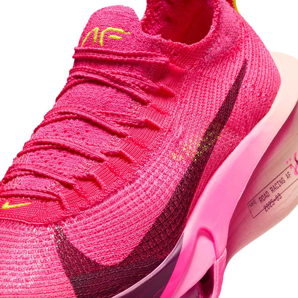 Women's Nike Alphafly 3 Running Shoe - Hyper Pink/Bordeaux/Crimson Tint - Regular (B)