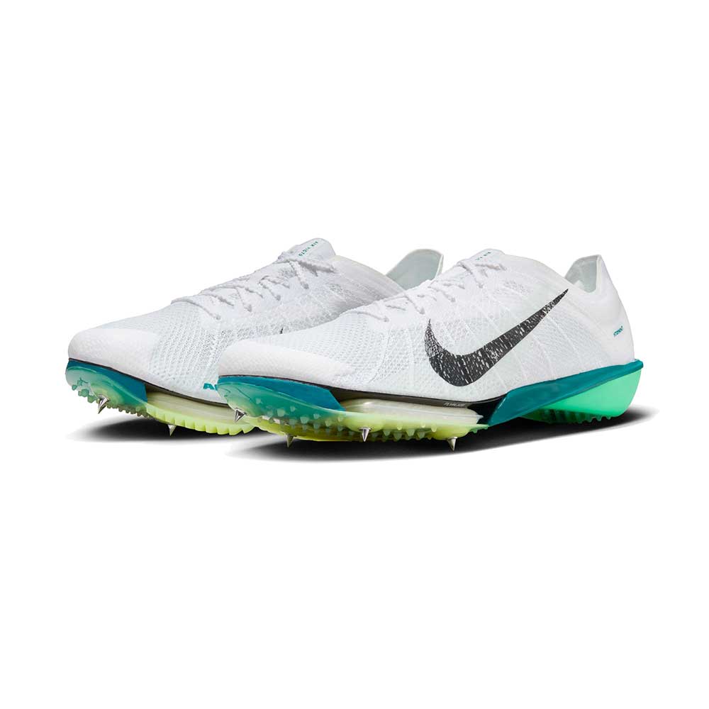 Nike Victory 2 Track Spike - White/Black/Bright Spruce/Electric Algae - Regular (D)