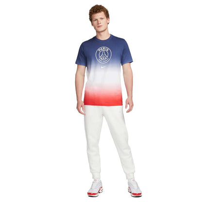 Men's Paris Saint-Germain Nike Soccer T-Shirt - White/Midnight Navy/University Red/White
