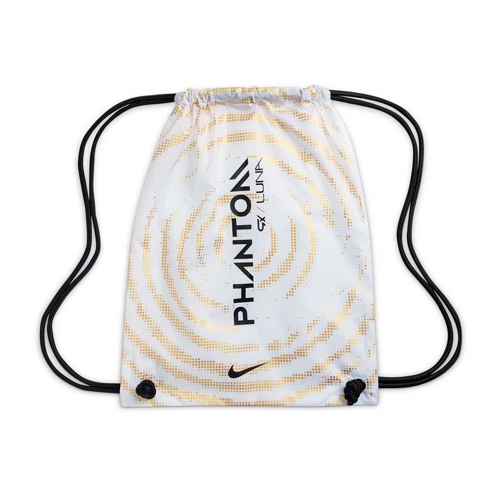 Unisex Nike Phantom GX 2 Elite Soccer Cleats - White/Metallic Gold Coin/Black - Regular (D)
