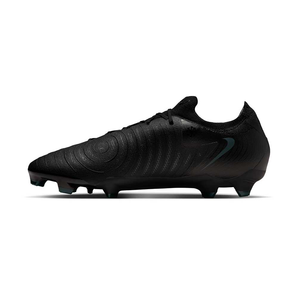 Phantom GX II Pro FG Soccer Cleats - Black/Black-Deep Jungle - Regular (D)