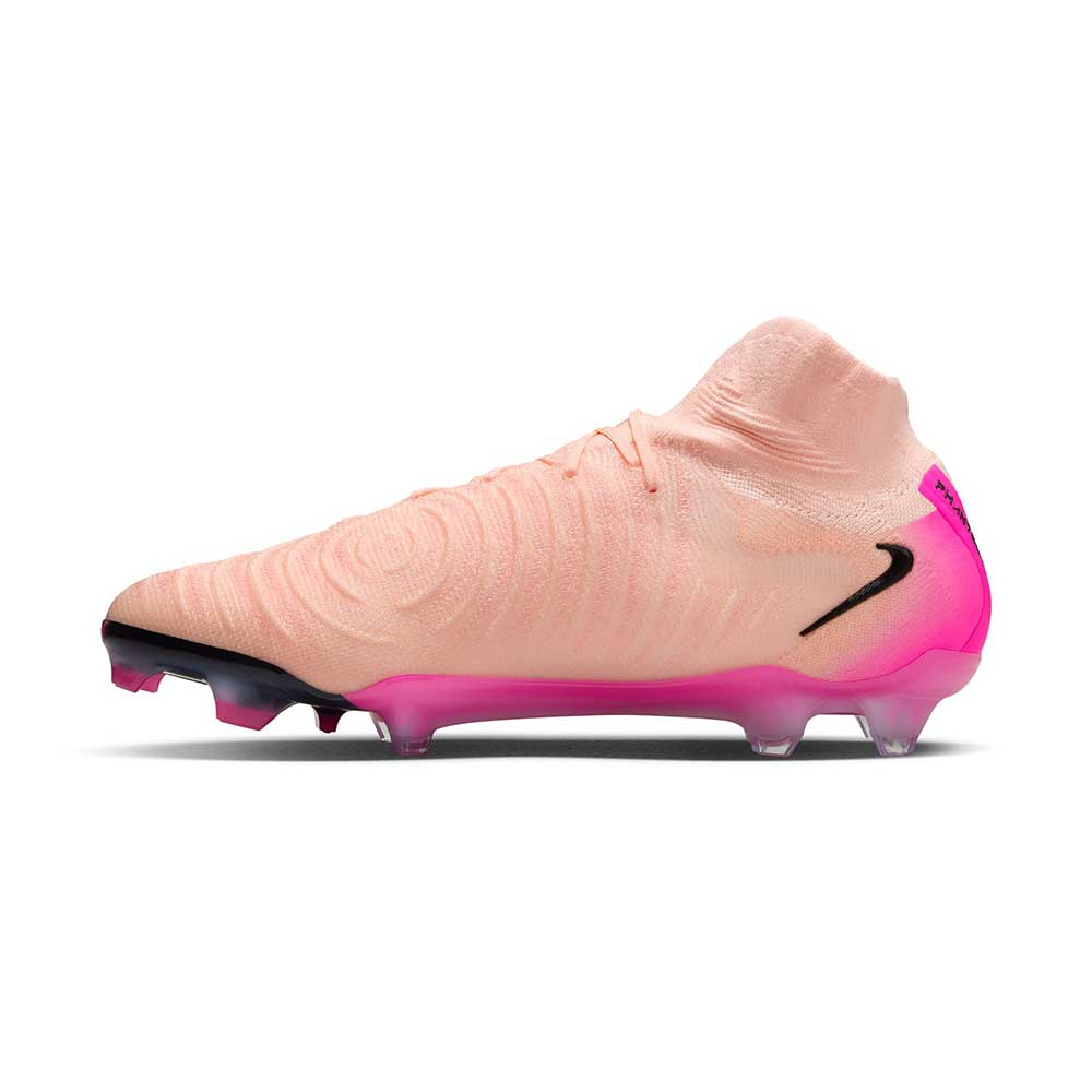 All Gender Phantom Luna II Elite FG Soccer Cleats - Crimson Tint/Black/Pink Blast - Regular (D)
