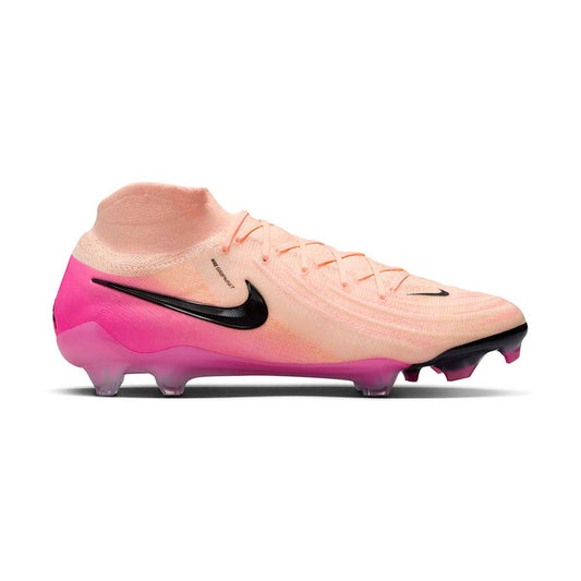 All Gender Phantom Luna II Elite FG Soccer Cleats - Crimson Tint/Black/Pink Blast - Regular (D)