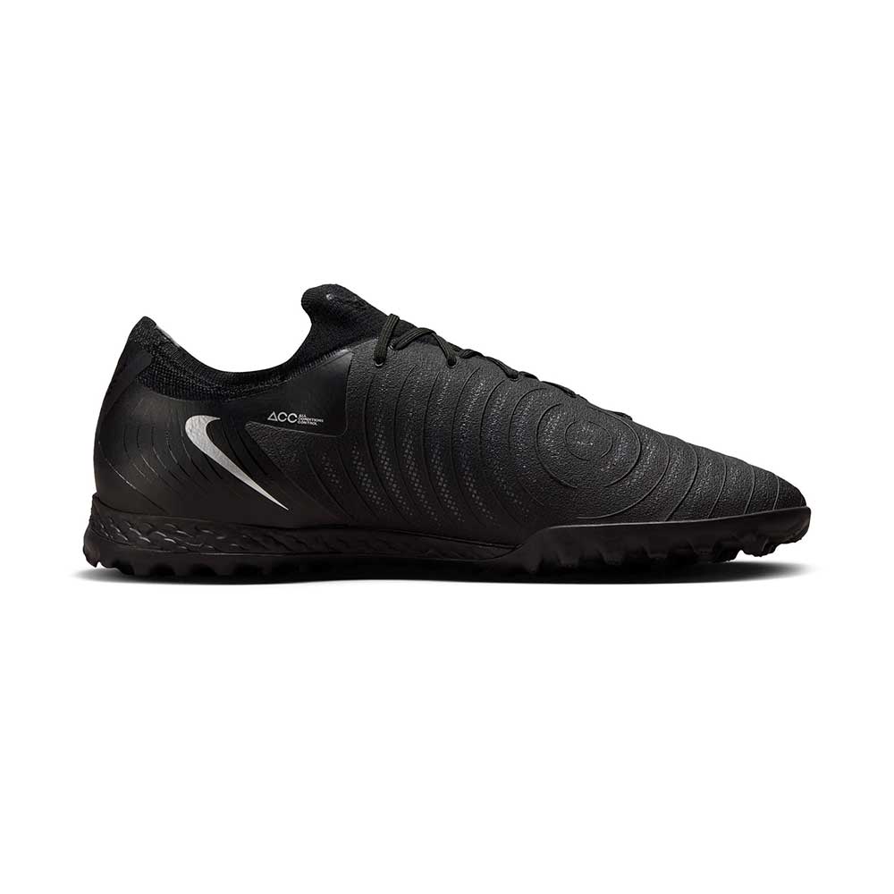 Unisex Nike Phantom GX 2 Pro TF Low-Top Soccer Shoes - Black/Black - Regular (D)