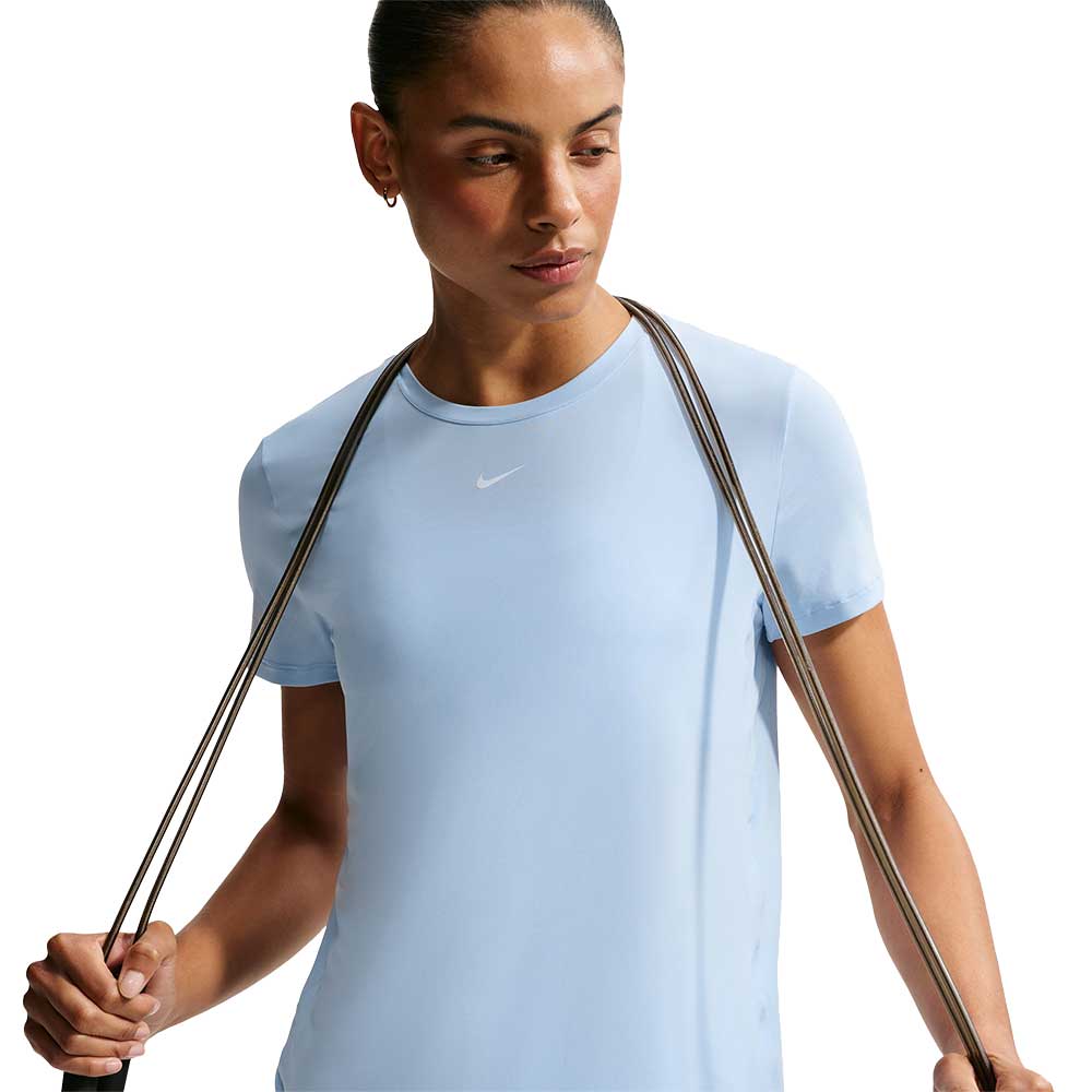 Women's Nike One Classic Dri-FIT Short Sleeve Top - Hydrogen Blue