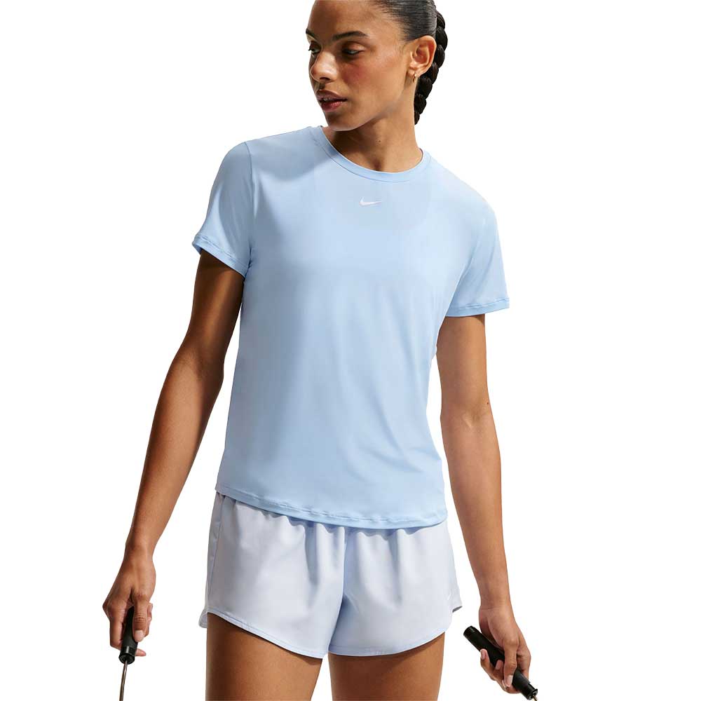 Women's Nike One Classic Dri-FIT Short Sleeve Top - Hydrogen Blue