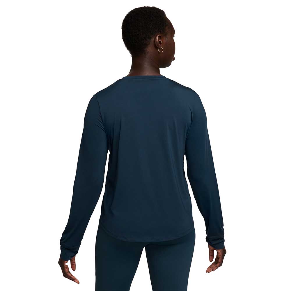 Women's Nike One Classic Dri-FIT Long Sleeve Top - Armory Navy