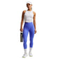 Women's Nike One Fitted Dri-FIT Crop Tank - White/Black