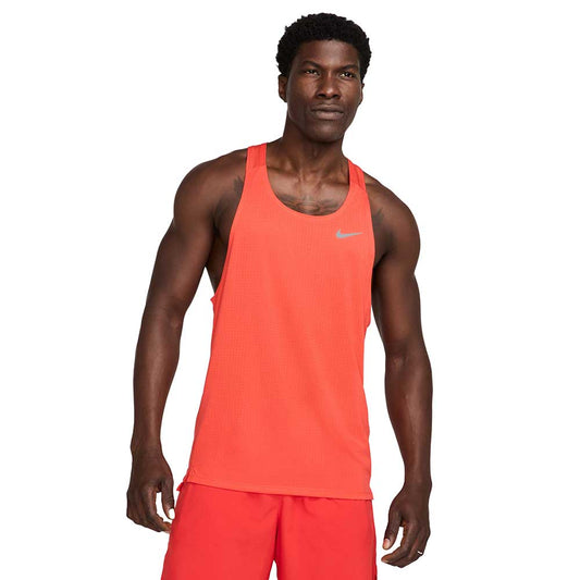 Men's Nike Fast Men's Dri-FIT Running Singlet - Light Crimson