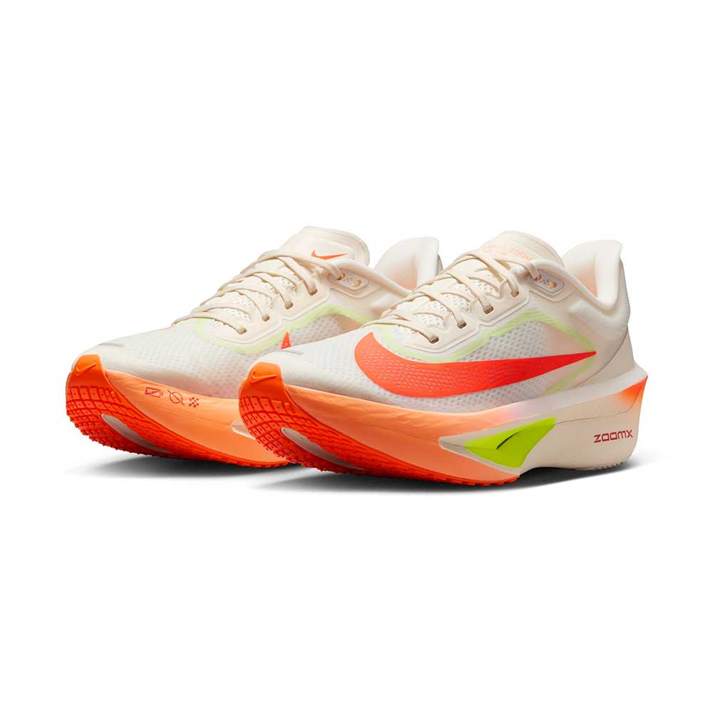 W Nike Zoom Fly 6 (B) - Pale Ivory/Hyper Crimson/Barely Volt