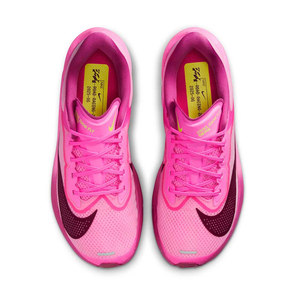 Women's Zoom Fly 6 Running Shoe - Pink Spell/Bordeaux/Crimson Tint - Regular (B)