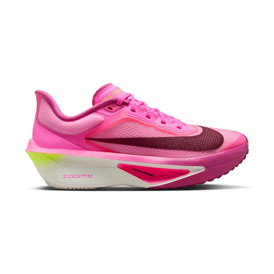 Women's Zoom Fly 6 Running Shoe - Pink Spell/Bordeaux/Crimson Tint - Regular (B)