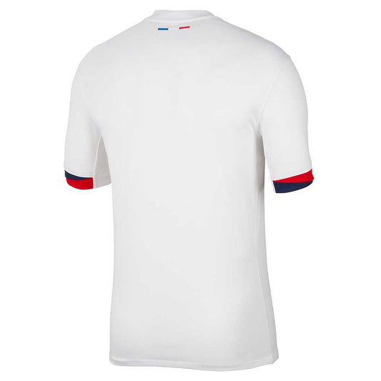 Men's Paris Saint-Germain 2024/25 Stadium Away Nike Dri-FIT Soccer Replica Jersey - White/Midnight Navy