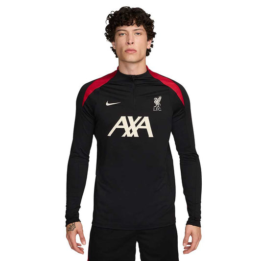 Men's LFC DF Strike Drill Top - Black/Black/Gym Red