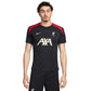 Men's LFC DF Strike Short Sleeve Top - Black/Black/Gym Red