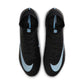 Zoom Superfly 10 Elite FG Firm Ground Cleat - Black/Ice Blue - Regular (D)