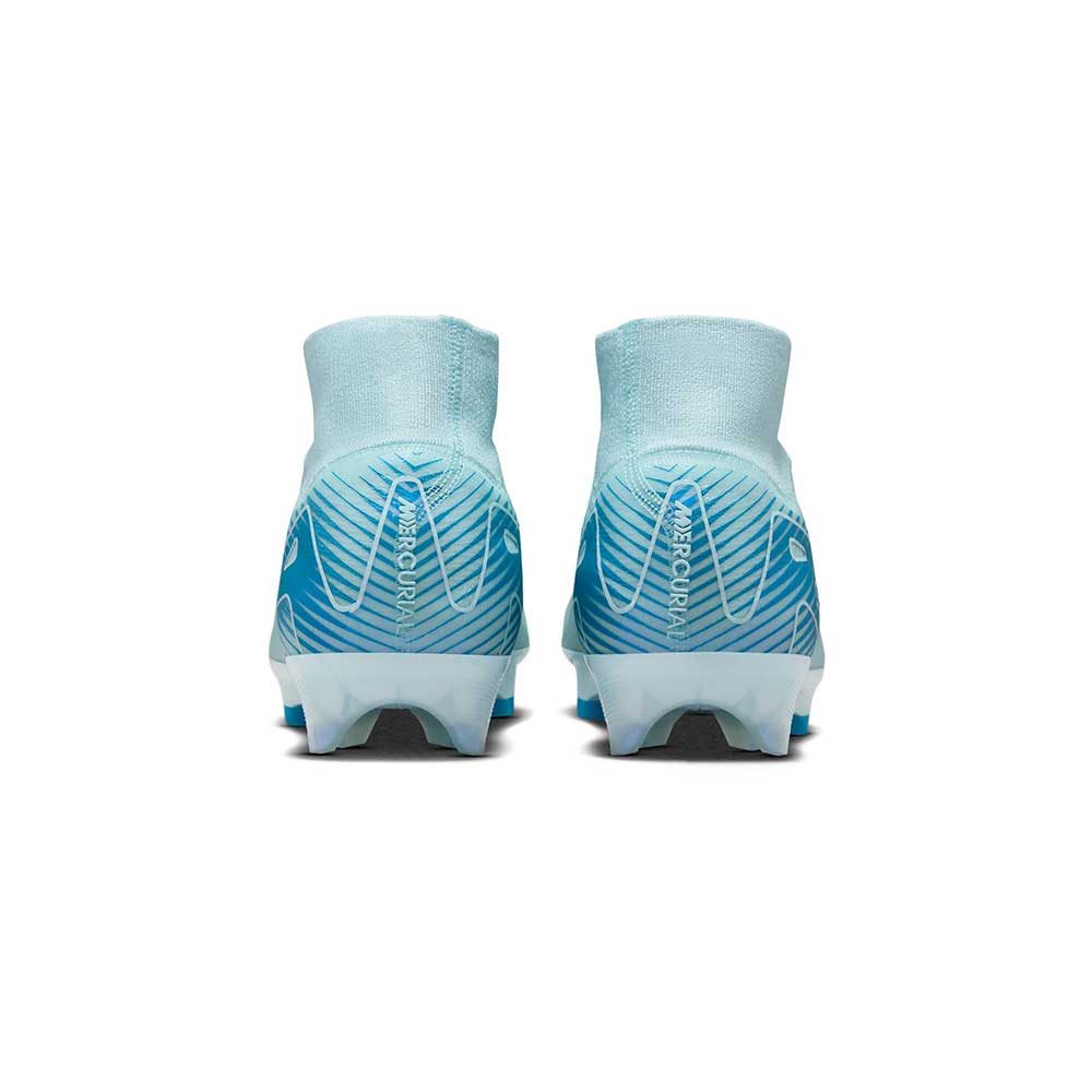 Mercurial Zoom Superfly 10 Elite FG High-Top Soccer Cleats - Glacier Blue/Blue Orbit - Regular (D)