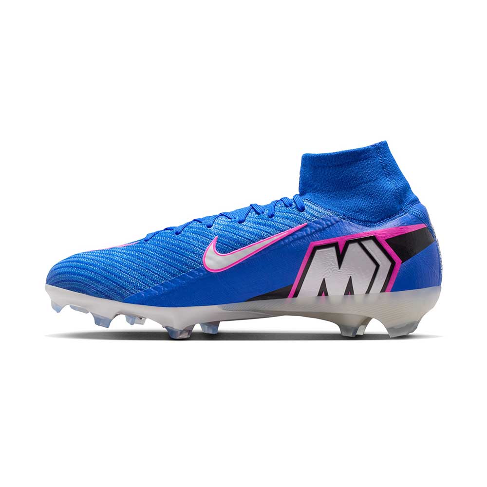 Mercurial Superfly 10 Elite FG Soccer Cleat - Racer Blue/White - Regular (D)