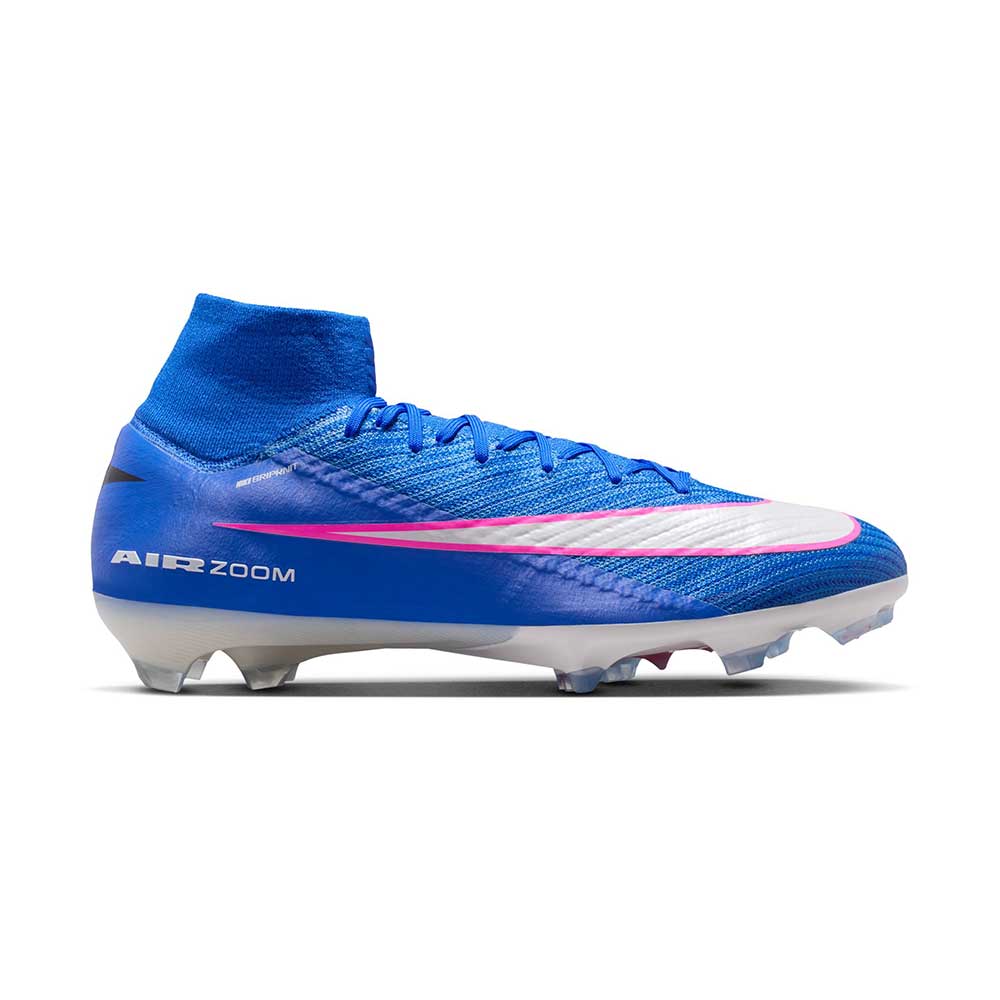 Mercurial Superfly 10 Elite FG Soccer Cleat - Racer Blue/White - Regular (D)