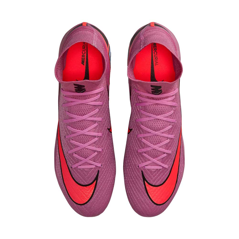 Zoom Superfly 10 Elite FG Firm Ground Cleat - Magic Flamingo/Black-Total Crimson - Regular (D)