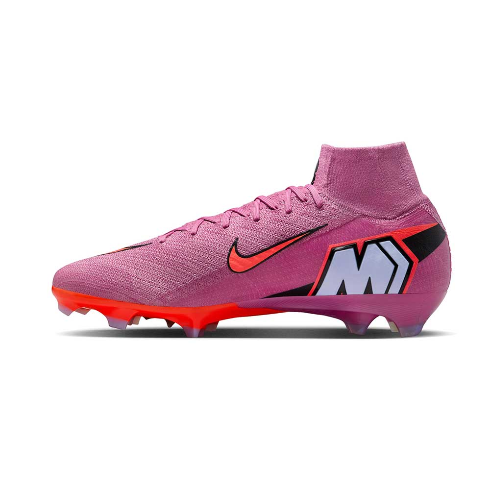 Zoom Superfly 10 Elite FG Firm Ground Cleat - Magic Flamingo/Black-Total Crimson - Regular (D)