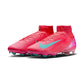 Zoom Superfly 10 Elite FG Soccer Shoe - Ember Glow/Aurora Green - Regular (D)