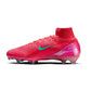 Zoom Superfly 10 Elite FG Soccer Shoe - Ember Glow/Aurora Green - Regular (D)